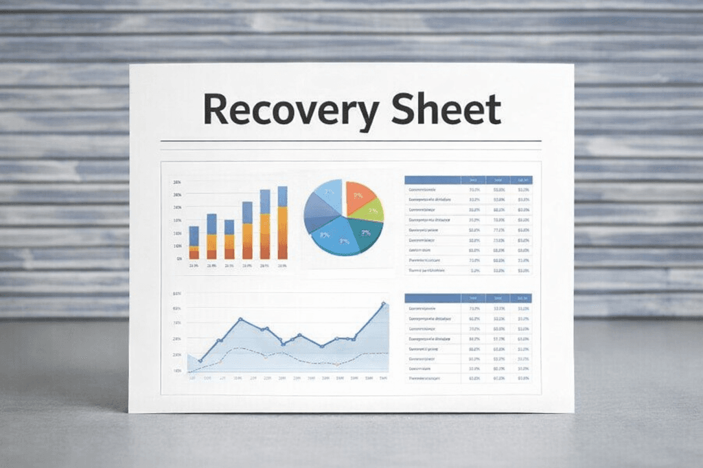 Recovery Sheet